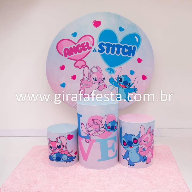 PEGUE E MONTE ANGEL E STITCH