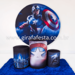 PEGUE E MONTE CAPITÃO AMERICA
