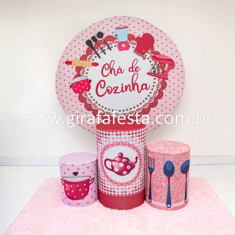 PEGUE E MONTE CHÁ DE COZINHA