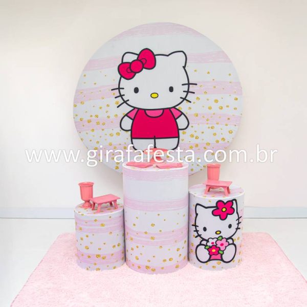 PEGUE E MONTE HELLO KITTY