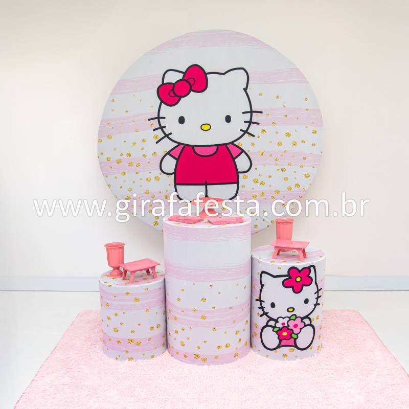 PEGUE E MONTE HELLO KITTY