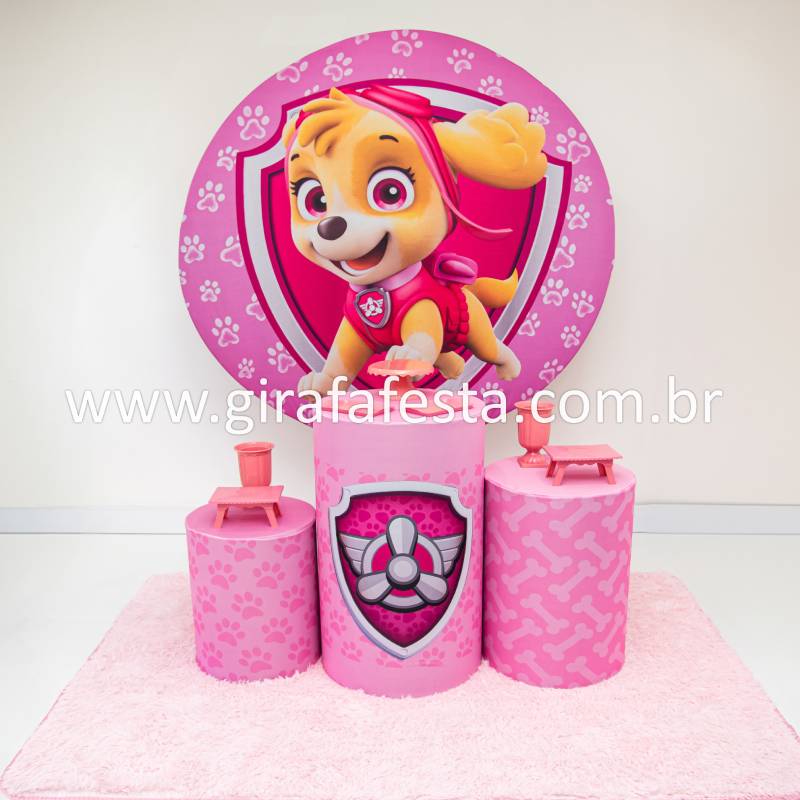 DECORAÇÃO PEGUE E MONTE SKYE PATRULHA CANINA